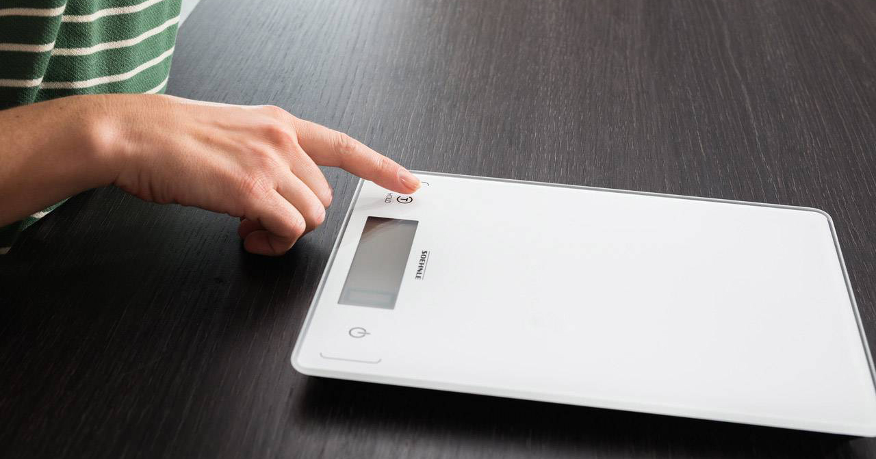 Kjøkkenvekt til 20 kg Soehnle Page Profi hvit