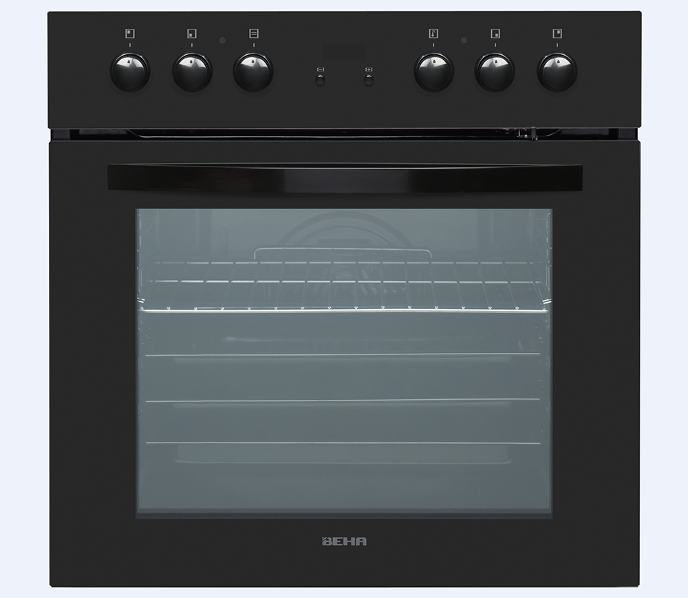 Ovn/induksj. topp, Beha SB 624IT sort