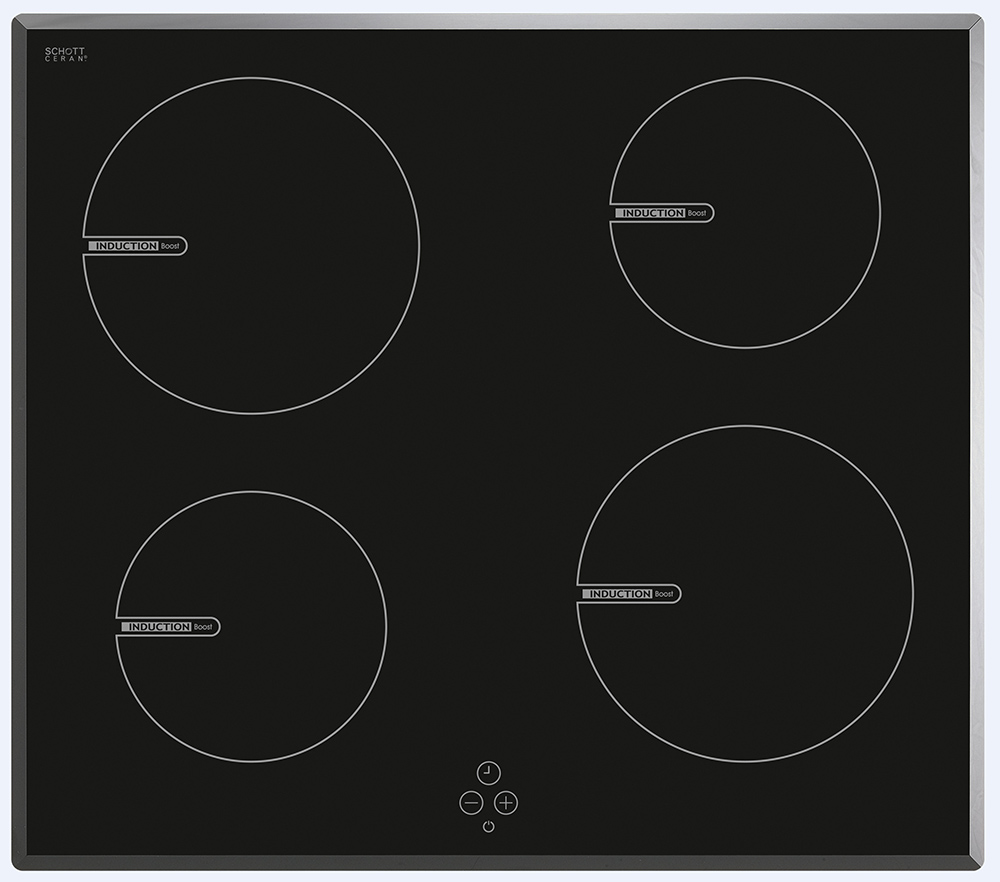 Ovn/induksj. topp, Beha SB 624IT stål