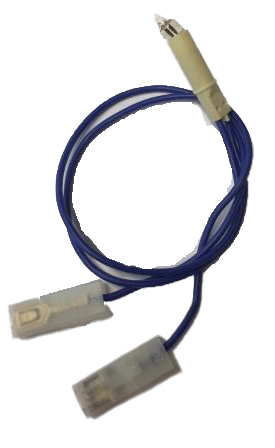 GLIMLAMPE SB624 HVIT OG SORT