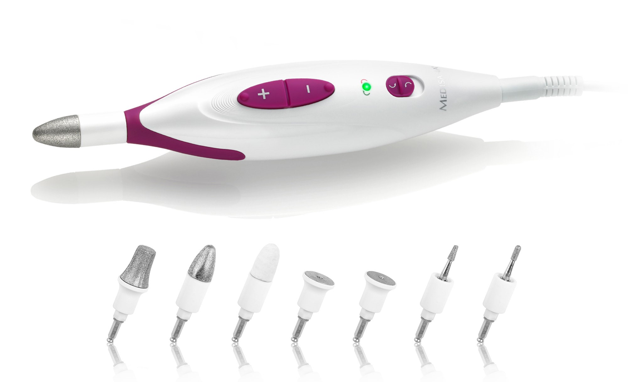 Manikyr og pedikyr sett Medisana MP815, 7 deler