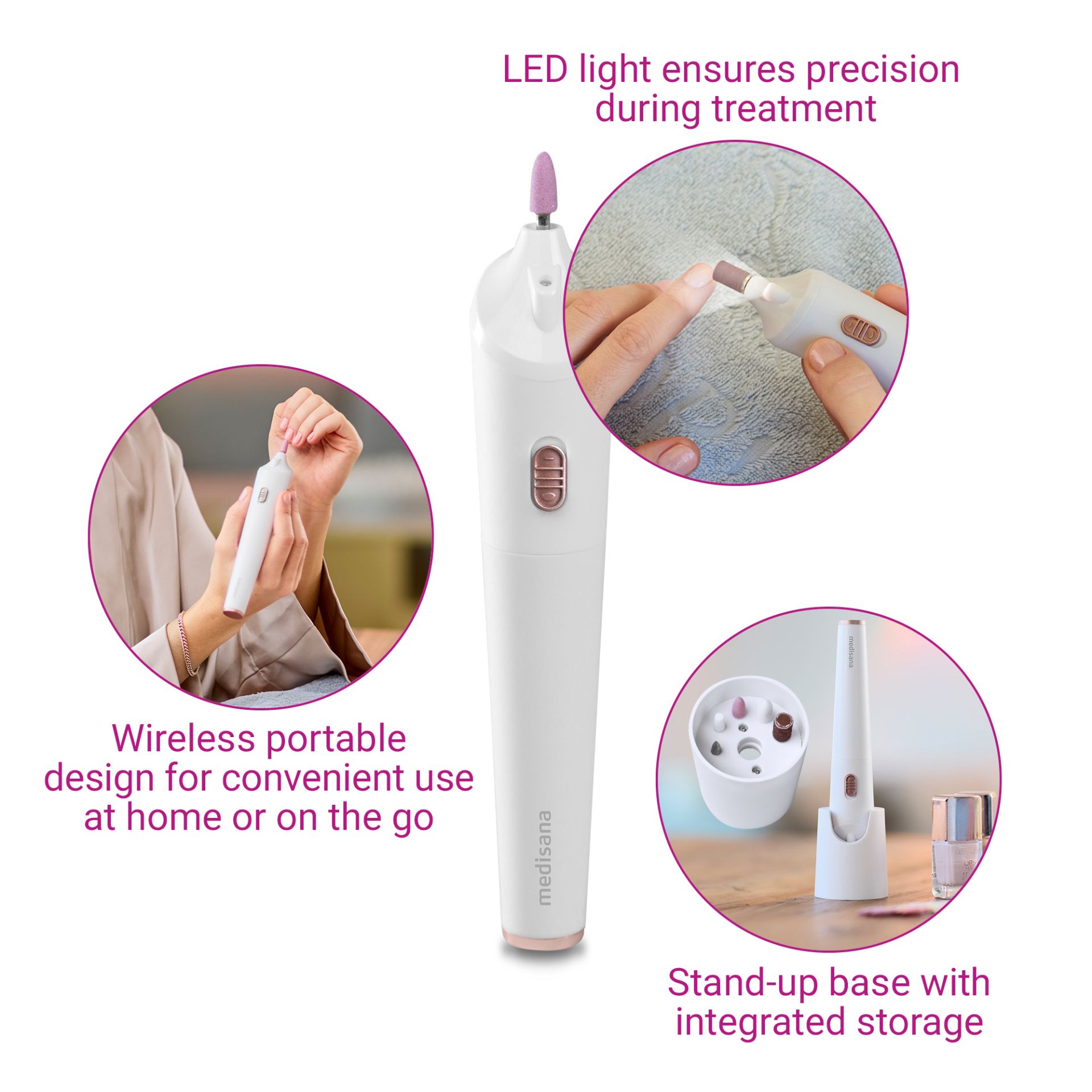 Manicure sett Medisana MP 900