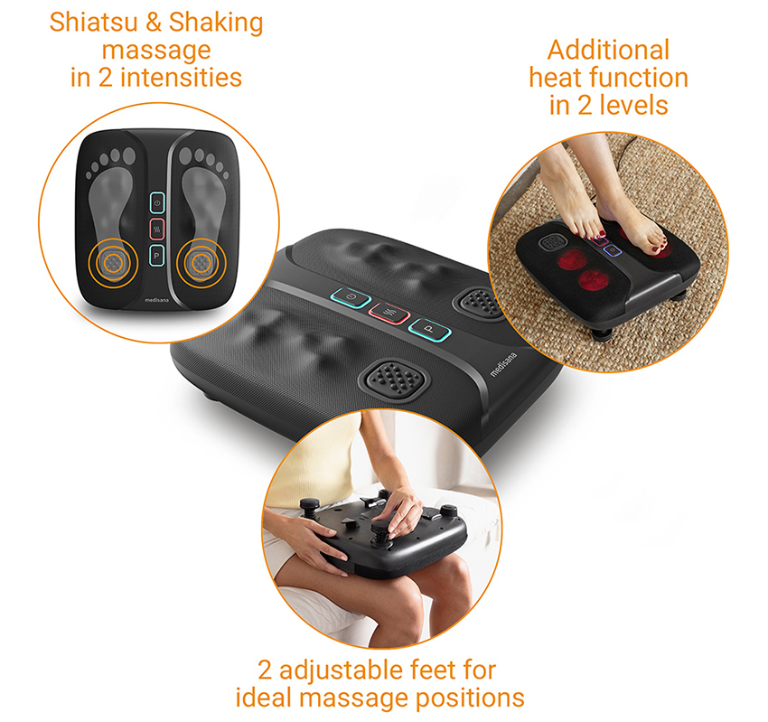 Fot og legg massasjer Medisana LM100