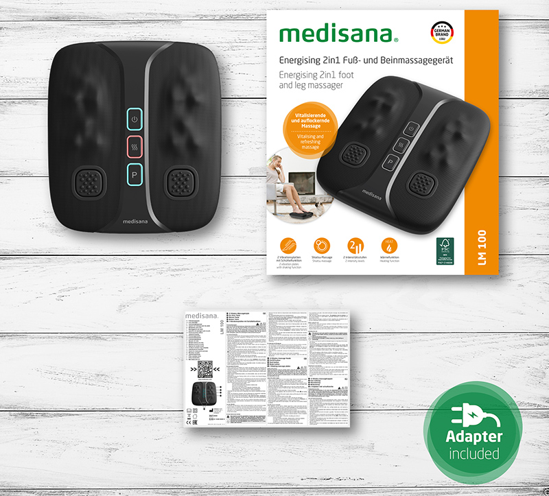 Fot og legg massasjer Medisana LM100