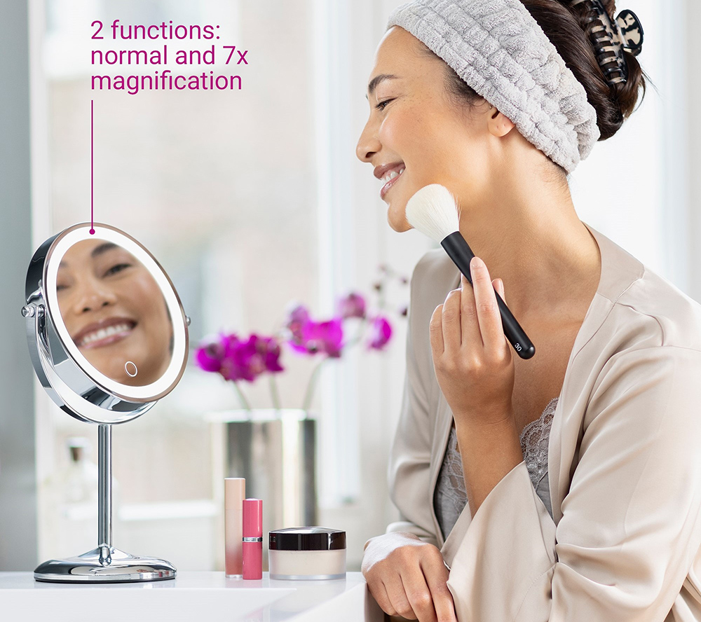 Sminkespeil Medisana CM 844, x7 og x1 forst. bordm