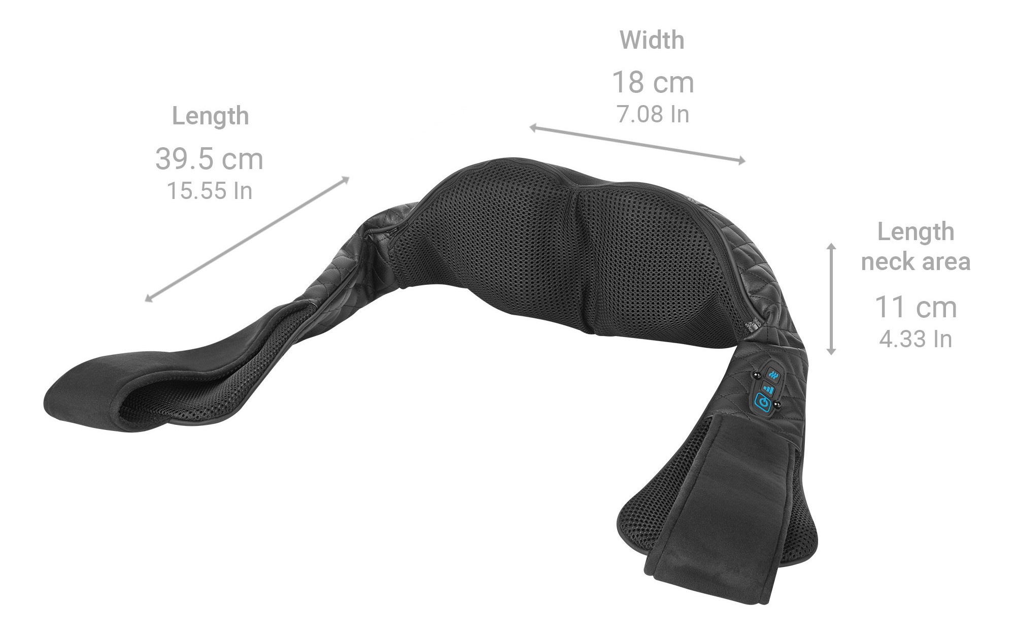 #Nakke massasje Medisana NMG850, svart shiatsu pu. #Nakke massasje Medisana NMG850, svart shiatsu pu.