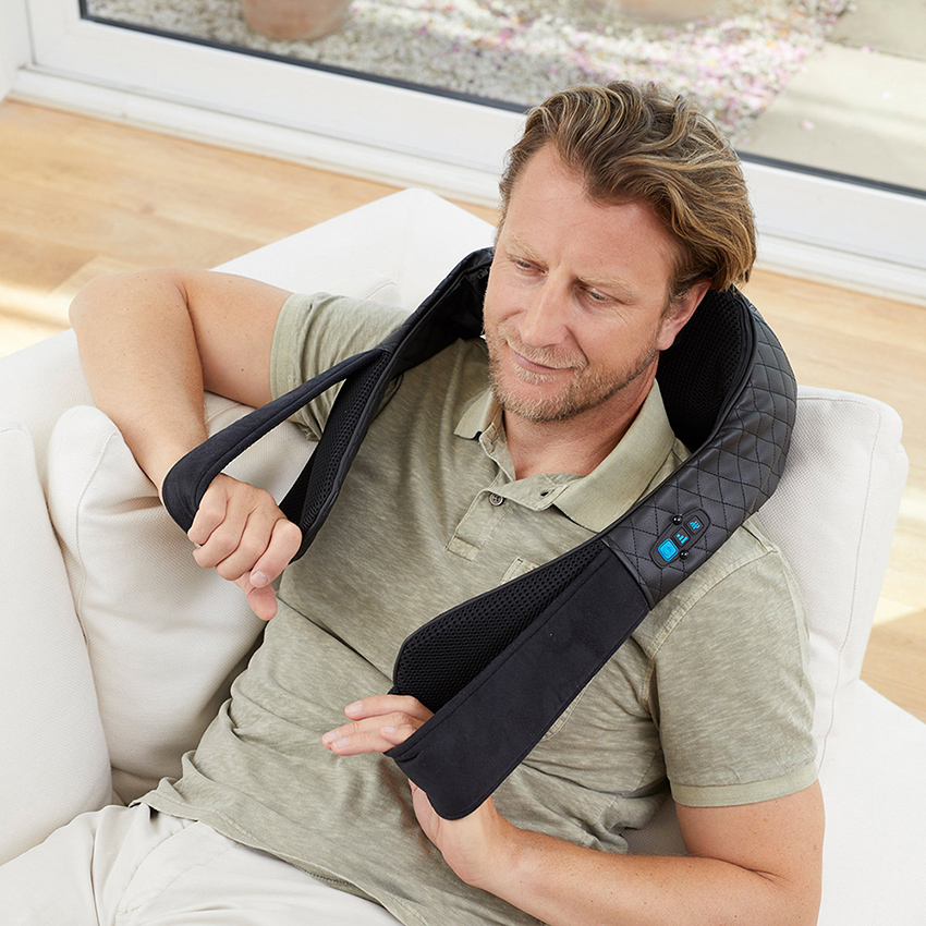 #Nakke massasje Medisana NMG850, svart shiatsu pu. #Nakke massasje Medisana NMG850, svart shiatsu pu.