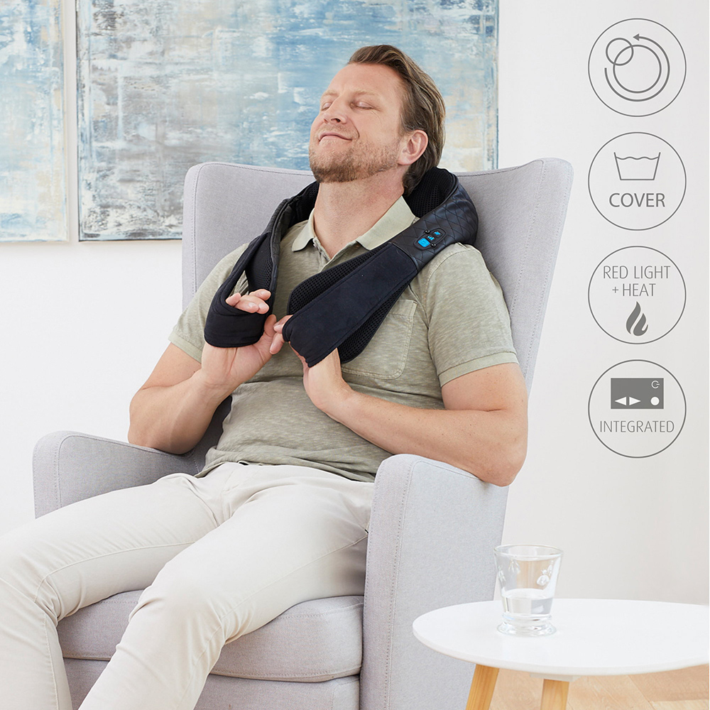 #Nakke massasje Medisana NMG850, svart shiatsu pu. #Nakke massasje Medisana NMG850, svart shiatsu pu.